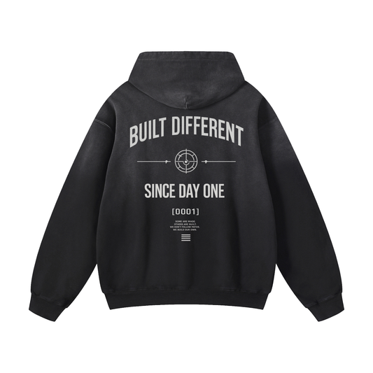 S.D.O Oversized Sun Faded Hoodie