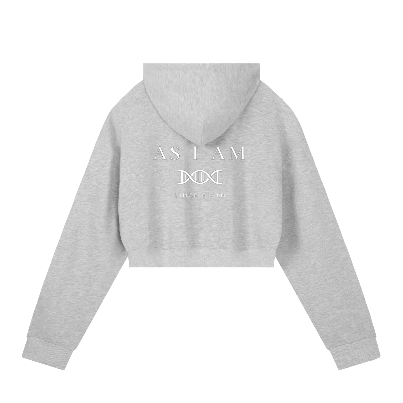 S.D.O Essential Cropped Zip-Up Hoodie